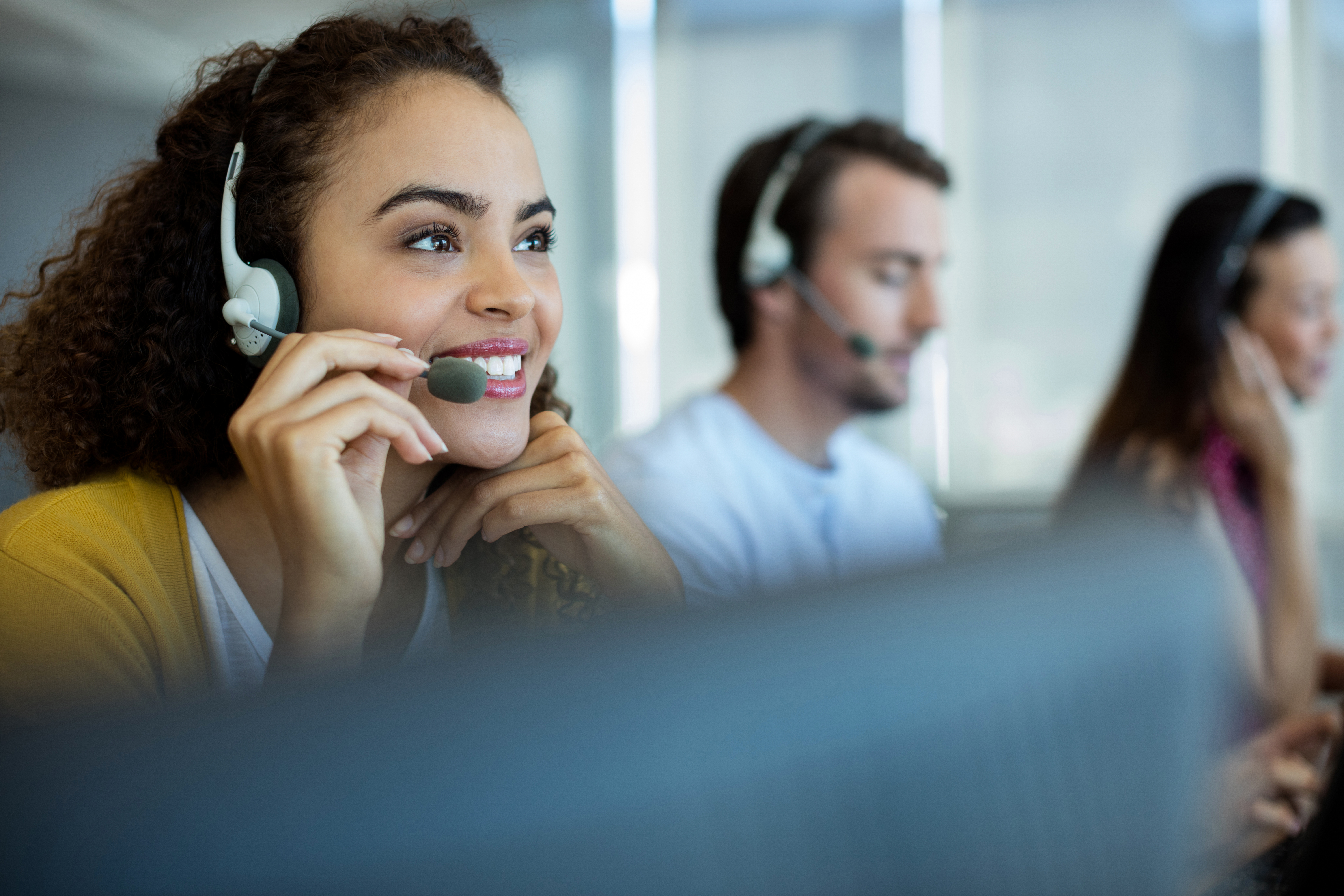 customer service executive working 2025 04 03 10 45 23 utc
